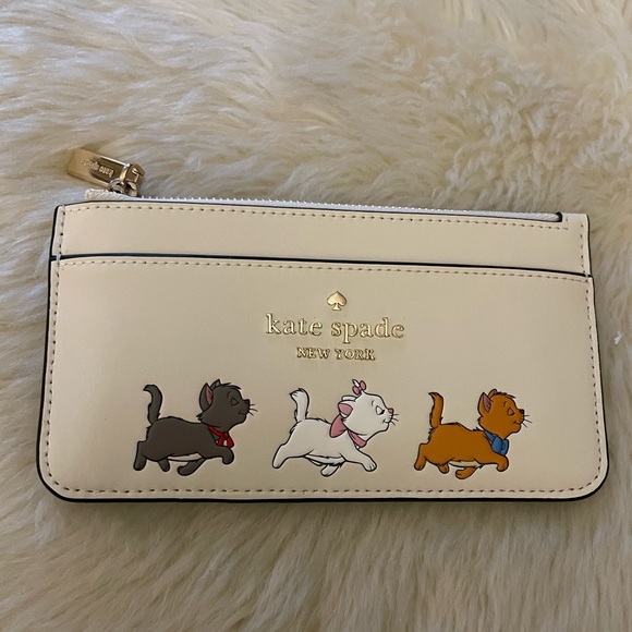 kate spade Handbags - Disney x Kate Spade ♠️ Aristocats large card holder NWT